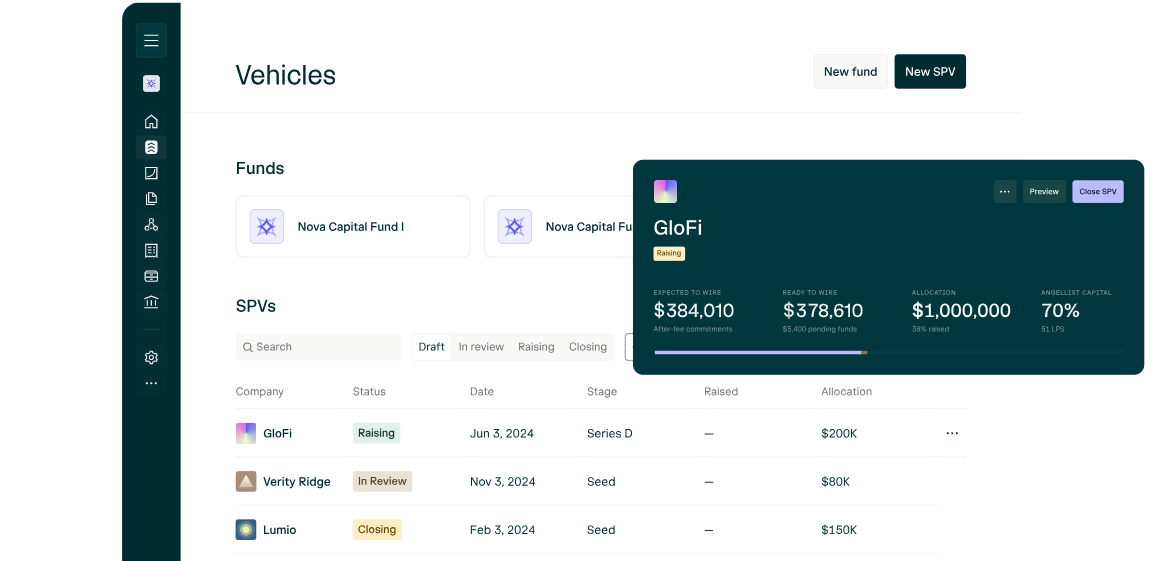 SPV Dashboard Preview